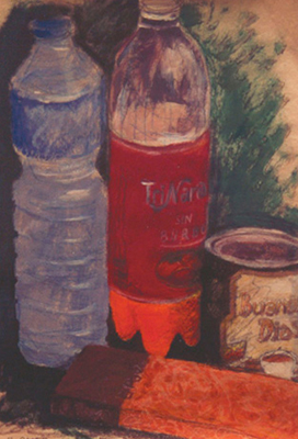 Begudes Acrílic sobre paper 32 x 44 cm