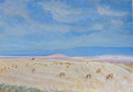 Desert 3 Acrílic sobre paper 60 x 40 cm