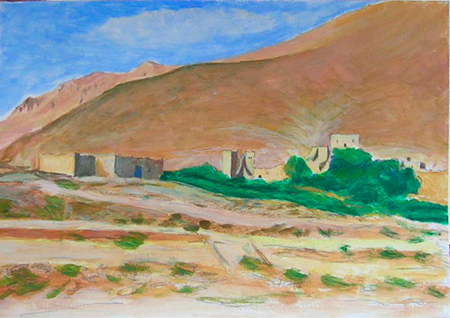 Desert 7 Acrílic sobre paper 60 x 40 cm
