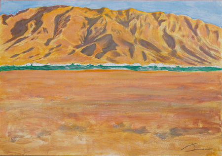 Desert 8 Acrílic sobre paper 60 x 40 cm