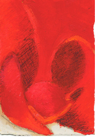 Flor 15 Oli sobre paper 13 x 19 cm