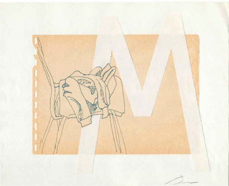 Mariona Ploma i collage sobre paper 21 x 29 cm