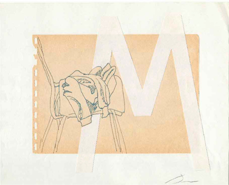 Mariona Ploma i collage sobre paper 21 x 29 cm