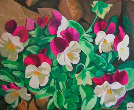 Pensaments Pintura Acrílica 100 x 81 cm