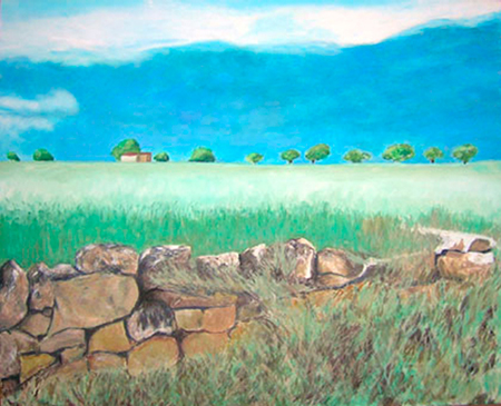 Quadre 4 Acrílic sobre tela 92 x 73 cm